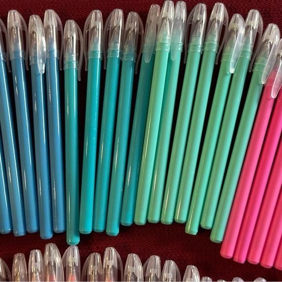 Neon Gel Pens - set of 102 - Picture 3 of 6